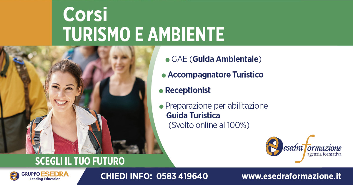 Corsi turismo e ambiente